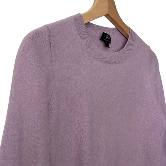 J Crew Cashmere S Slim Fit Crewneck Lavender Purple Capsule Knit Sweater - Picture 11 of 11